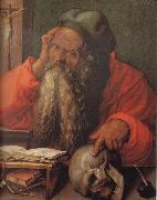Albrecht Durer St.Jerome in his Cell painting